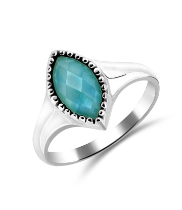 Amazonite Silver Rings NSR-2333